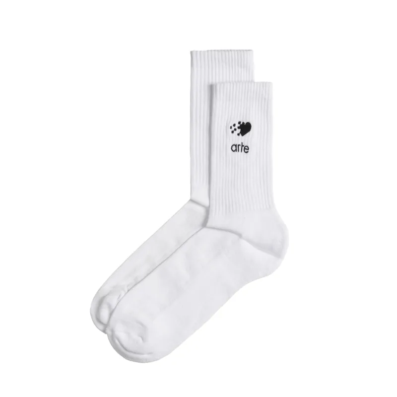 Arte Antwerp	Fade Heart Socks sold by Asphalt Gold