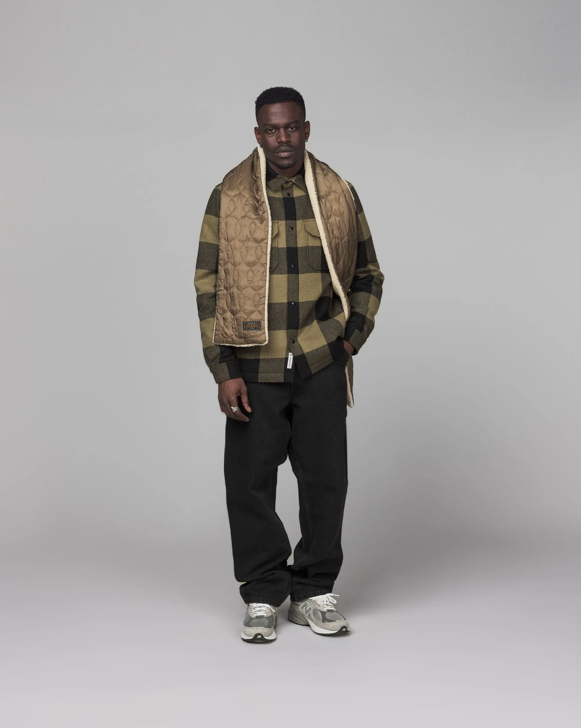 Beams Plus Muffler Boa Quilting sold by Asphalt Gold product image thumbnail 2