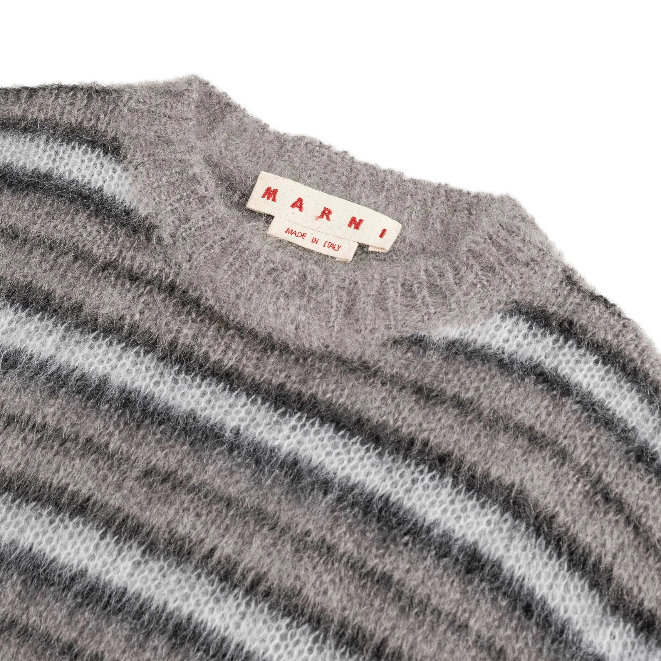 Marni Fuzzy Wuzzy Striped Mohair Sweater sold by Asphalt Gold product image thumbnail 2