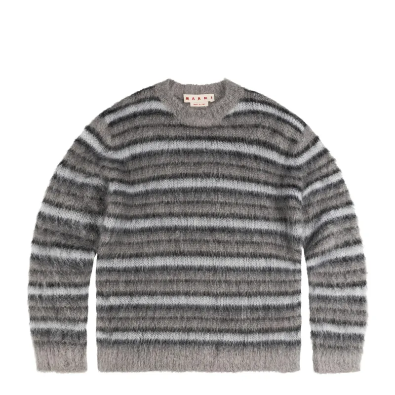 Marni Fuzzy Wuzzy Striped Mohair Sweater sold by Asphalt Gold