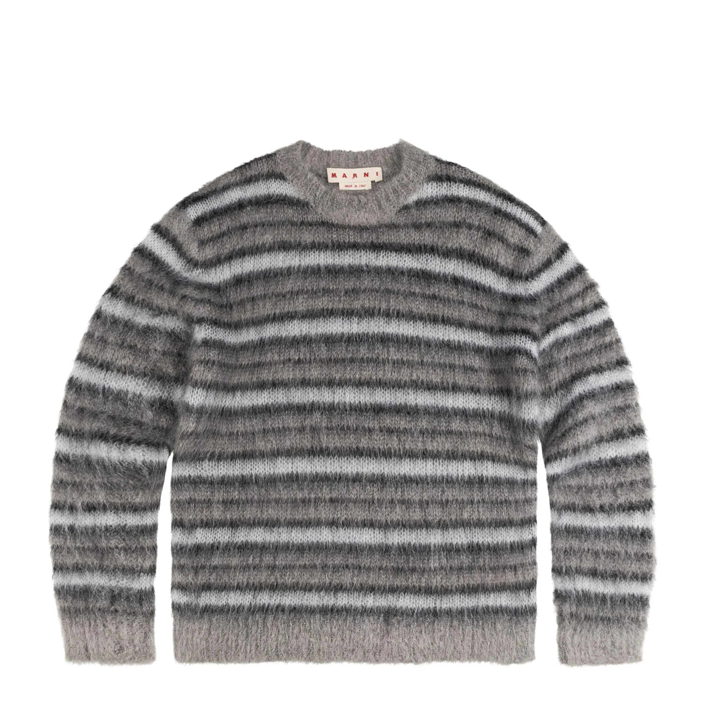 Marni Fuzzy Wuzzy Striped Mohair Sweater sold by Asphalt Gold