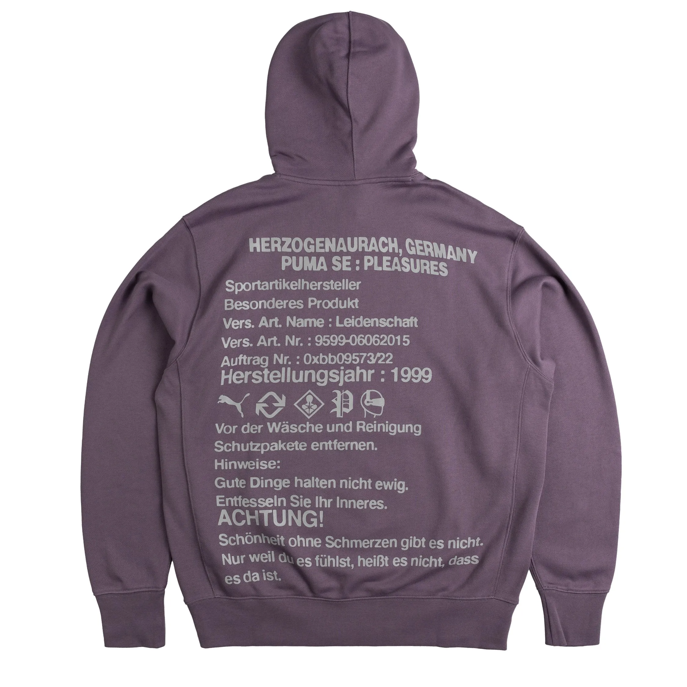 Puma x Pleasures Graphic Hoodie sold by Asphalt Gold product image thumbnail 3
