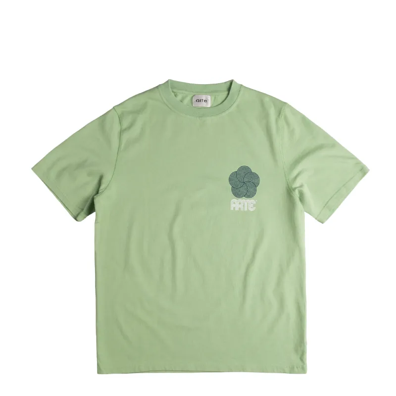 Arte Antwerp	Teo Circle Flower T-Shirt sold by Asphalt Gold