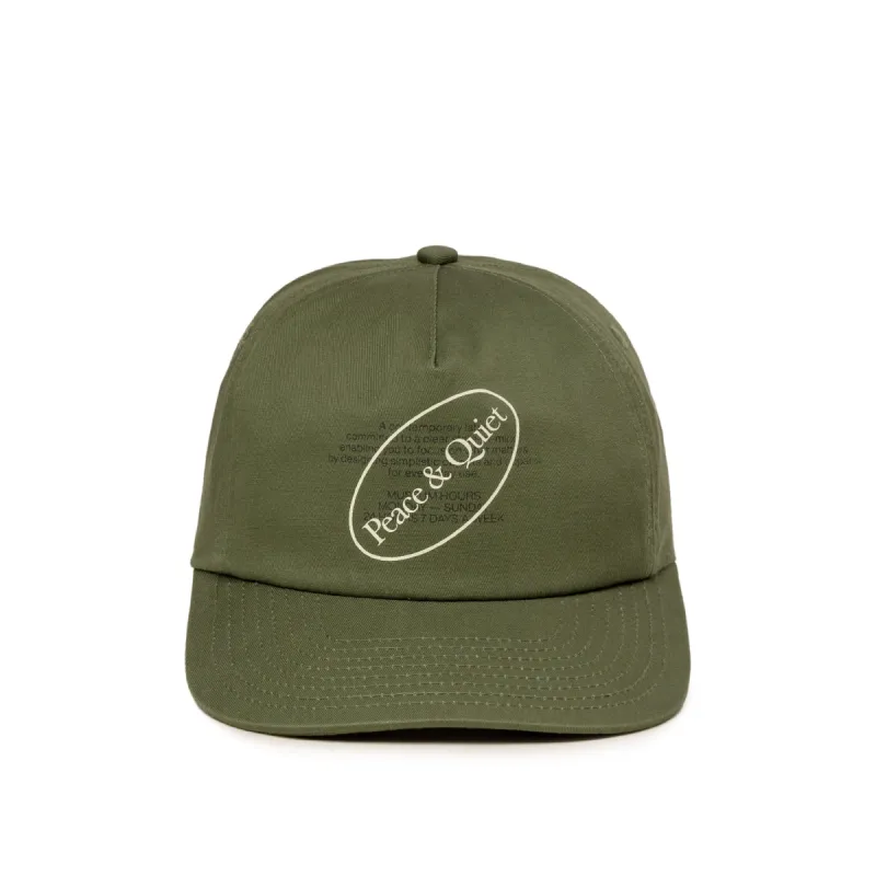 Museum of Peace & Quiet Museum Hours 5-Panel Hat sold by Asphalt Gold