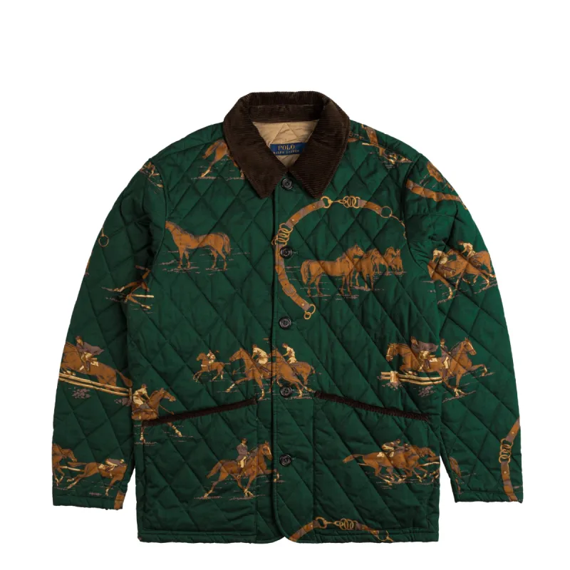 Polo Ralph Lauren Equestrian Print Twill Barn Coat sold by Asphalt Gold