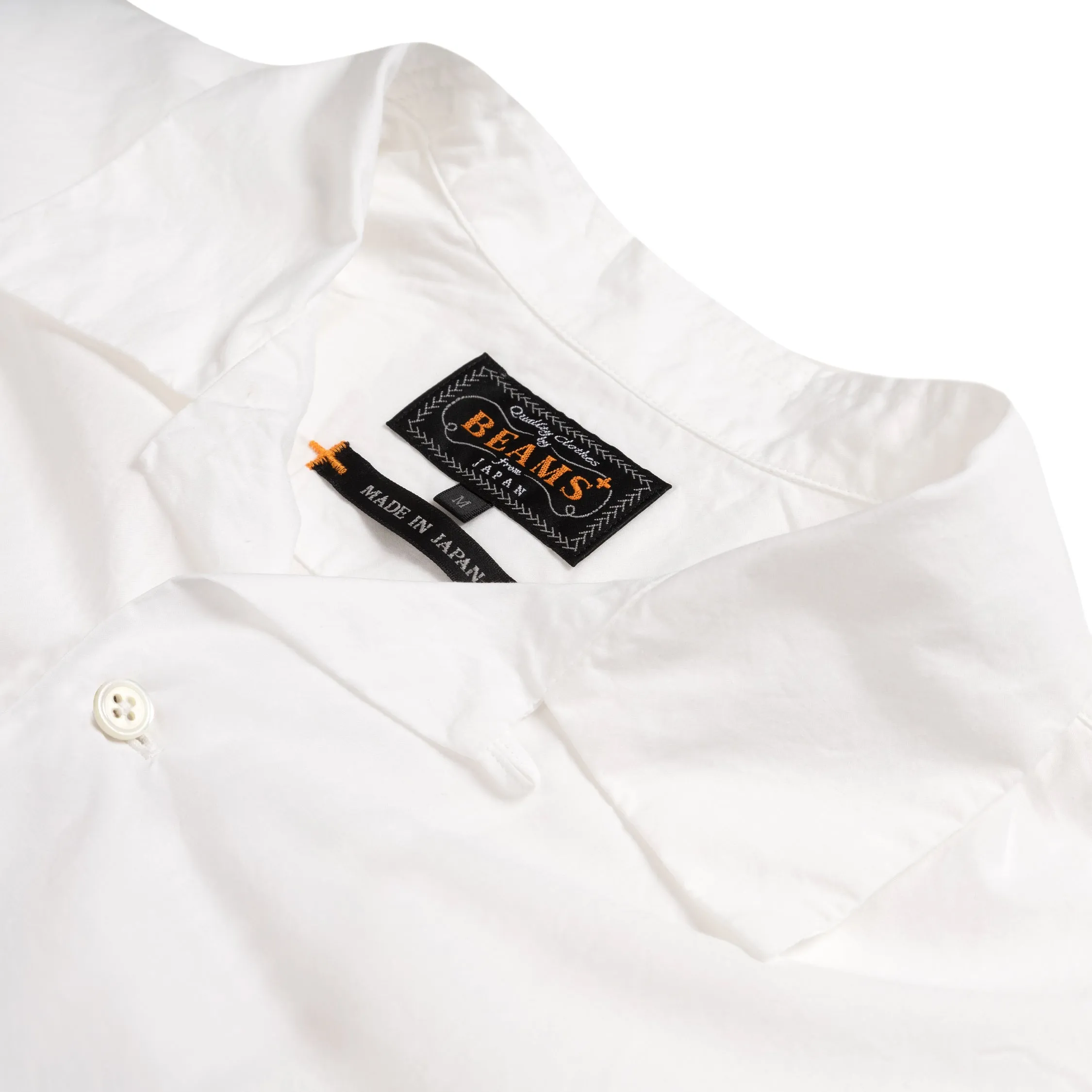 Beams Plus Open Collar Short Sleeve Peruvian Pima sold by Asphalt Gold product image thumbnail 3