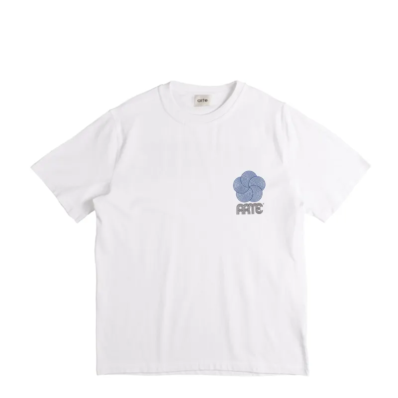 Arte Antwerp Teo Circle Flower T-Shirt sold by Asphalt Gold