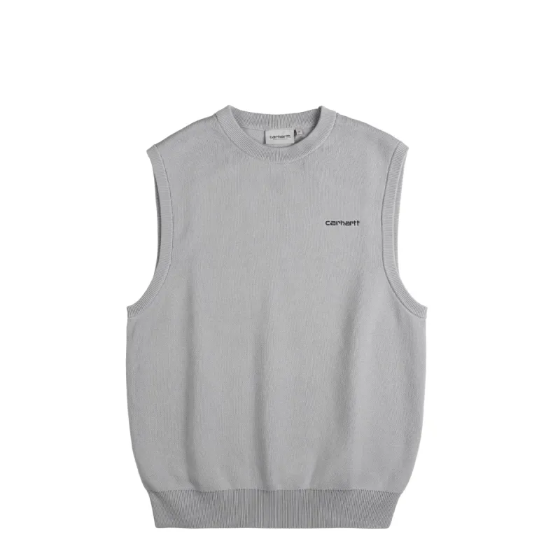 Carhartt WIP Script Vest Sweater sold by Asphalt Gold