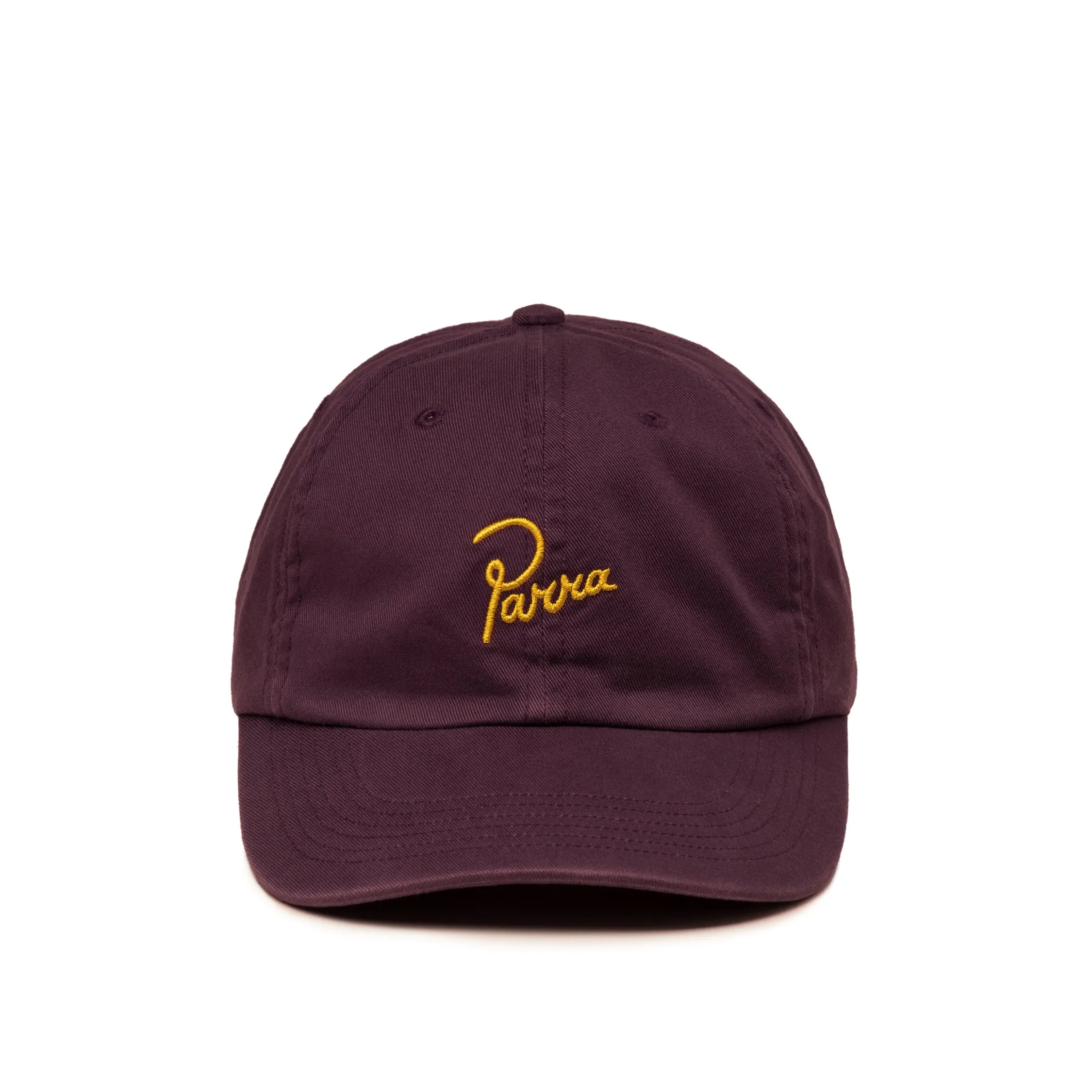 By Parra Script Logo 6 Panel Hat sold by Asphalt Gold