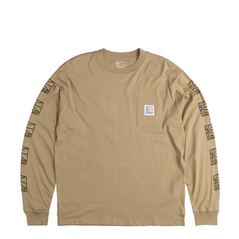 Rassvet Logo Long Sleeve T-Shirt sold by Asphalt Gold