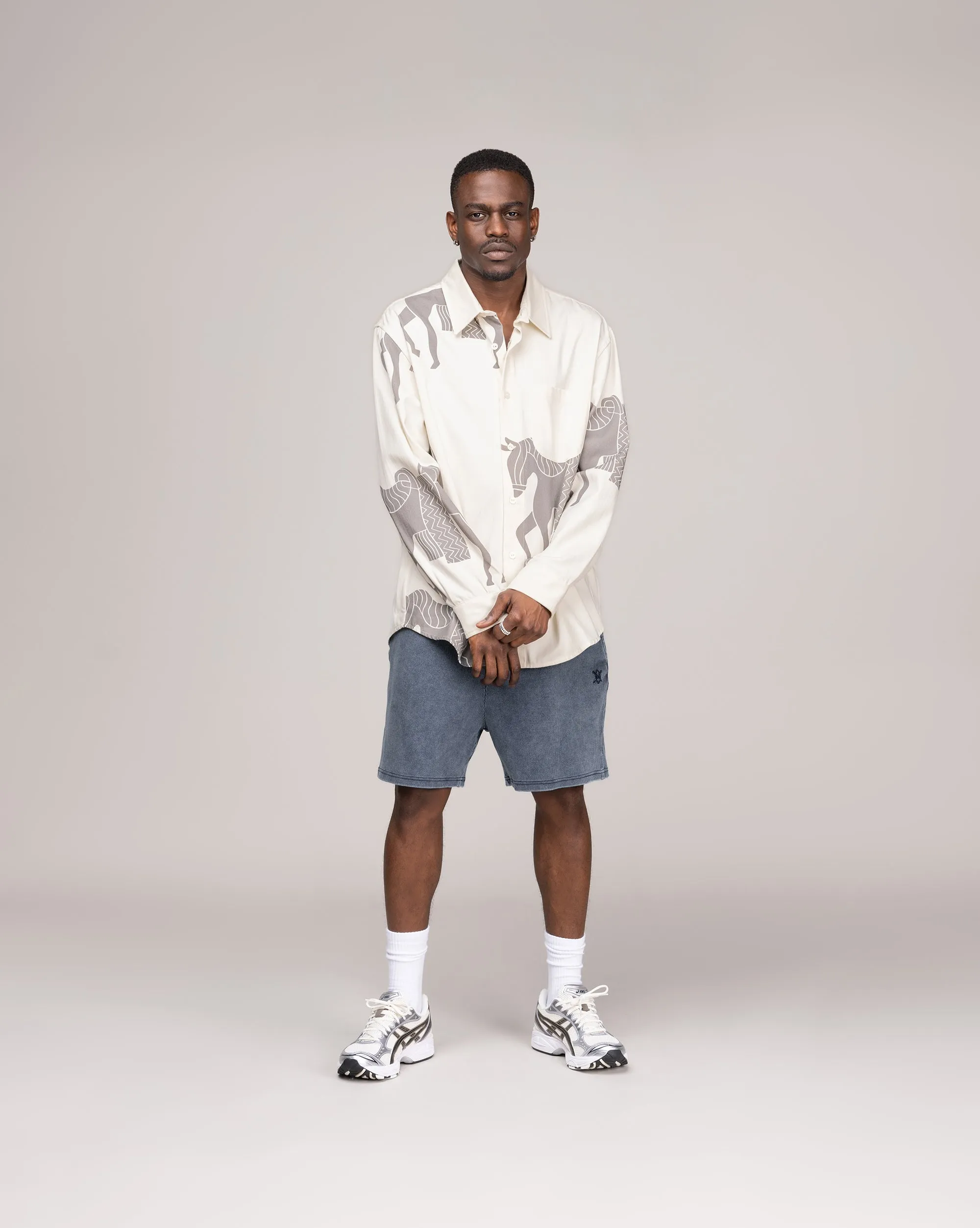 By Parra Repeated Horse Shirt sold by Asphalt Gold product image thumbnail 2