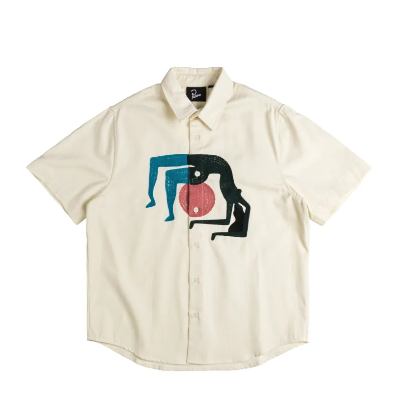 By Parra Yoga Balled Short Sleeve Shirt sold by Asphalt Gold