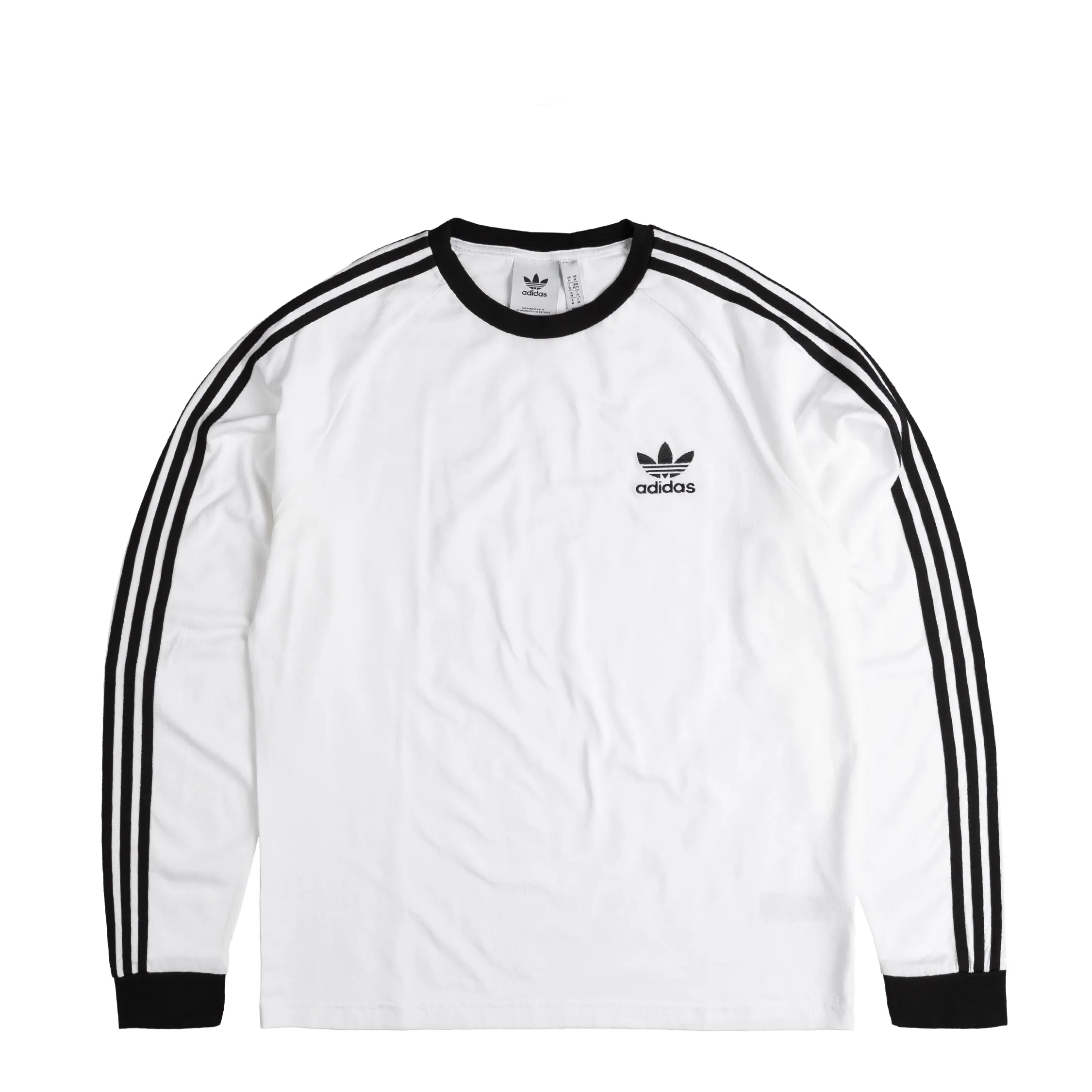 Adidas 3 Stripes Lonsleeve Tee sold by Asphalt Gold