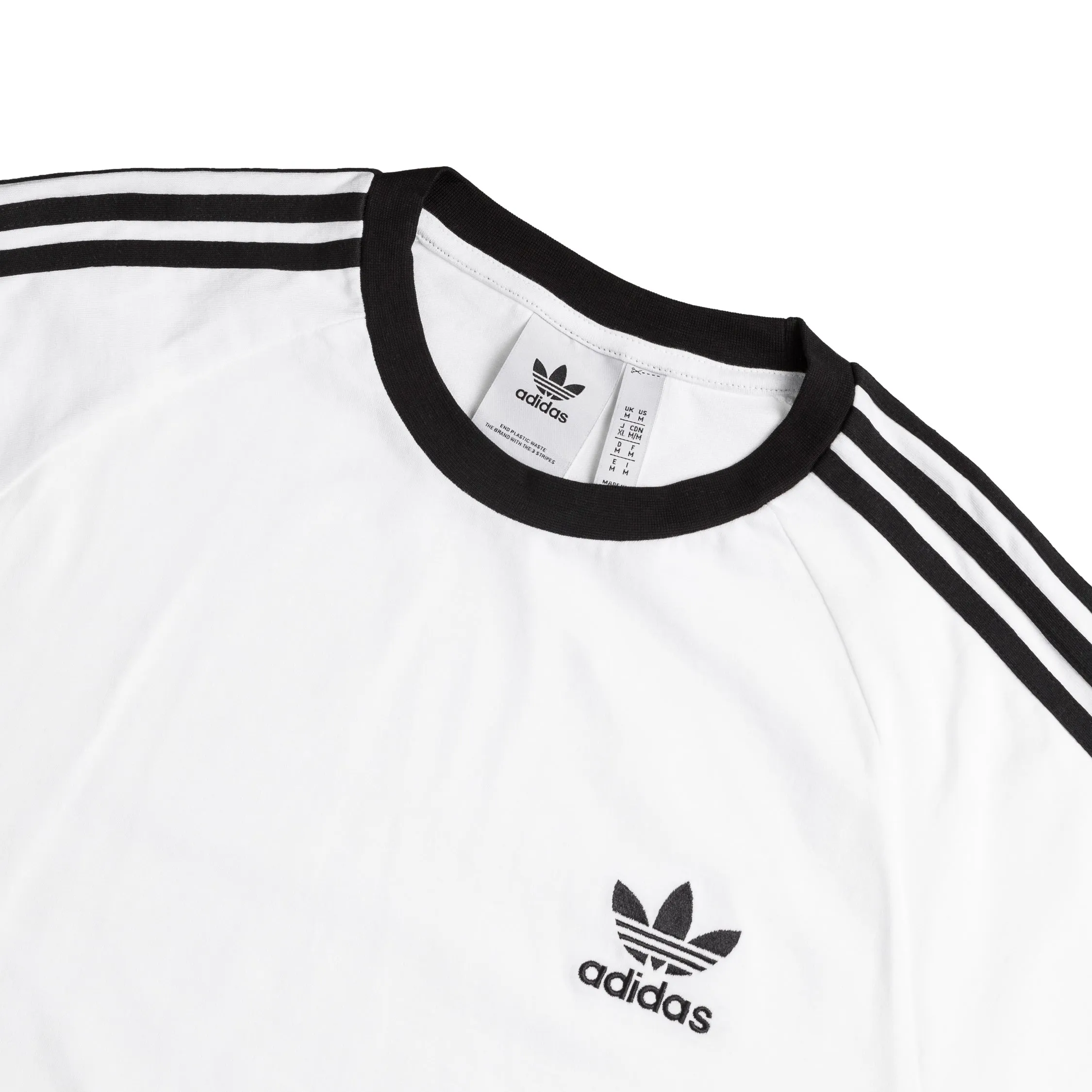 Adidas 3 Stripes Lonsleeve Tee sold by Asphalt Gold product image thumbnail 3