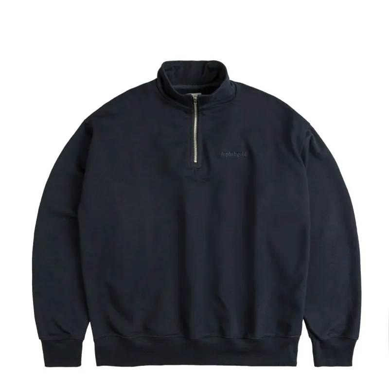 Asphaltgold Essential Half Zip Sweater sold by Asphalt Gold