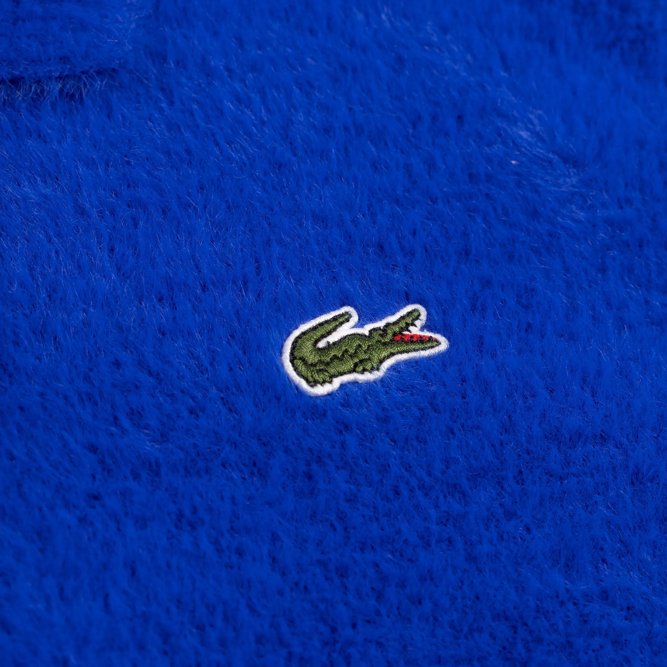 Lacoste Fuzzy Wool Polo Sweatshirt sold by Asphalt Gold product image thumbnail 3