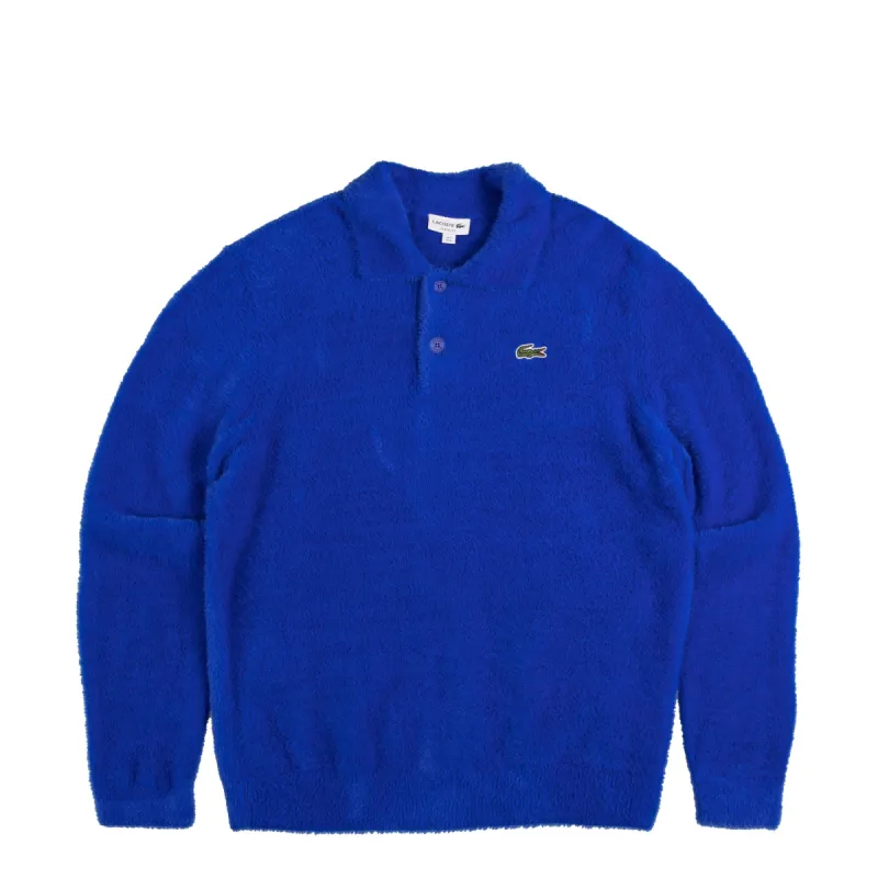Lacoste Fuzzy Wool Polo Sweatshirt sold by Asphalt Gold