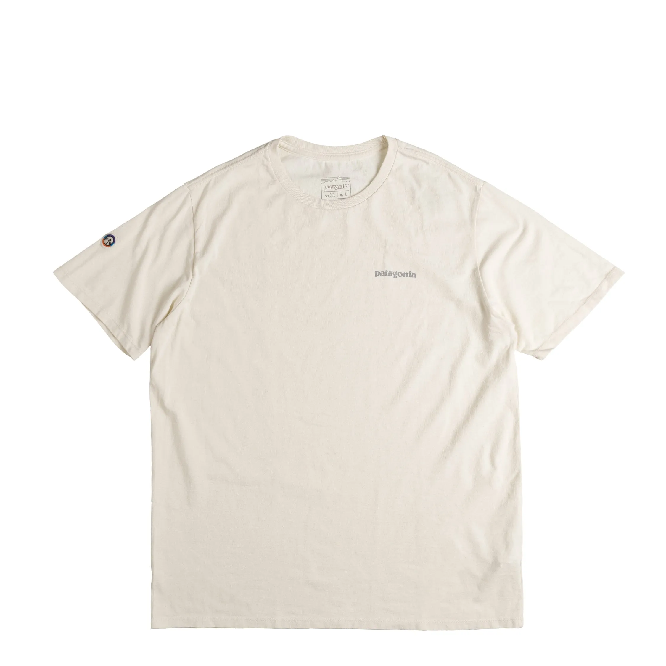 Patagonia Fitz Roy Icon Responsibili Tee sold by Asphalt Gold