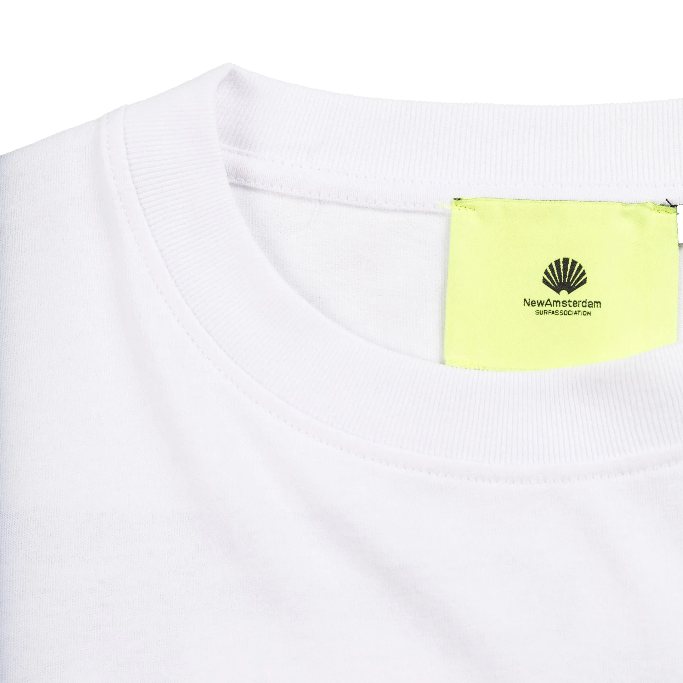 New Amsterdam Surf Association Teletekst Tee sold by Asphalt Gold product image thumbnail 4