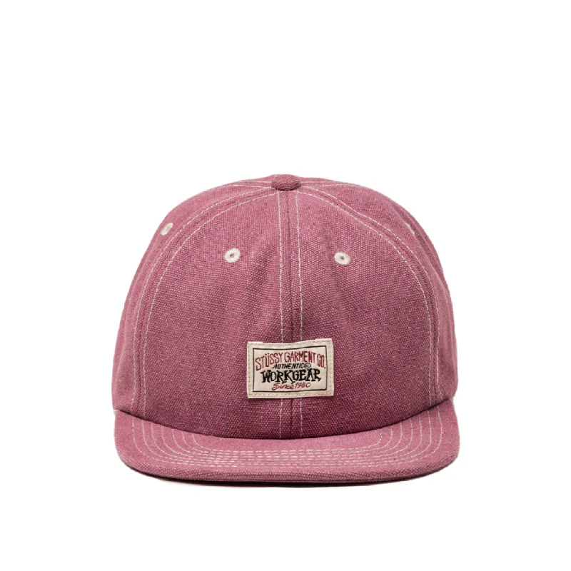 Stussy Canvas Workgear Cap sold by Asphalt Gold