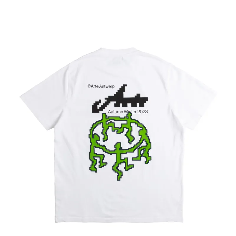 Arte Antwerp Tommy Back Pixel Dancers T-Shirt sold by Asphalt Gold