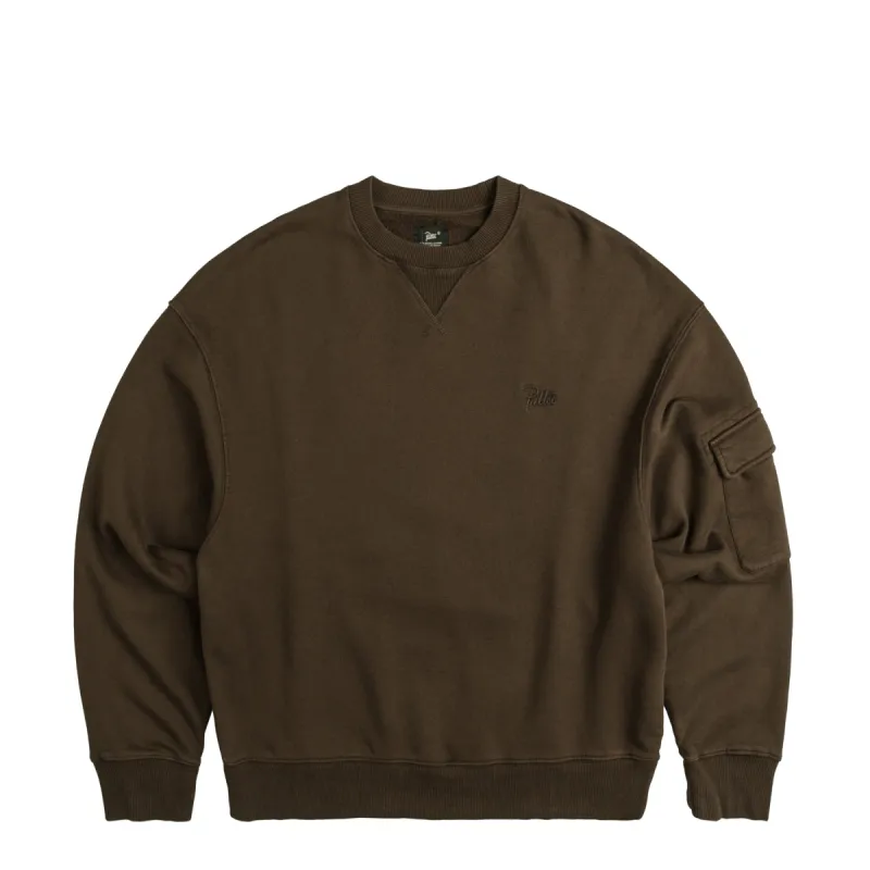 Patta Basic Pigment Dye Pocket Crewneck Sweater sold by Asphalt Gold