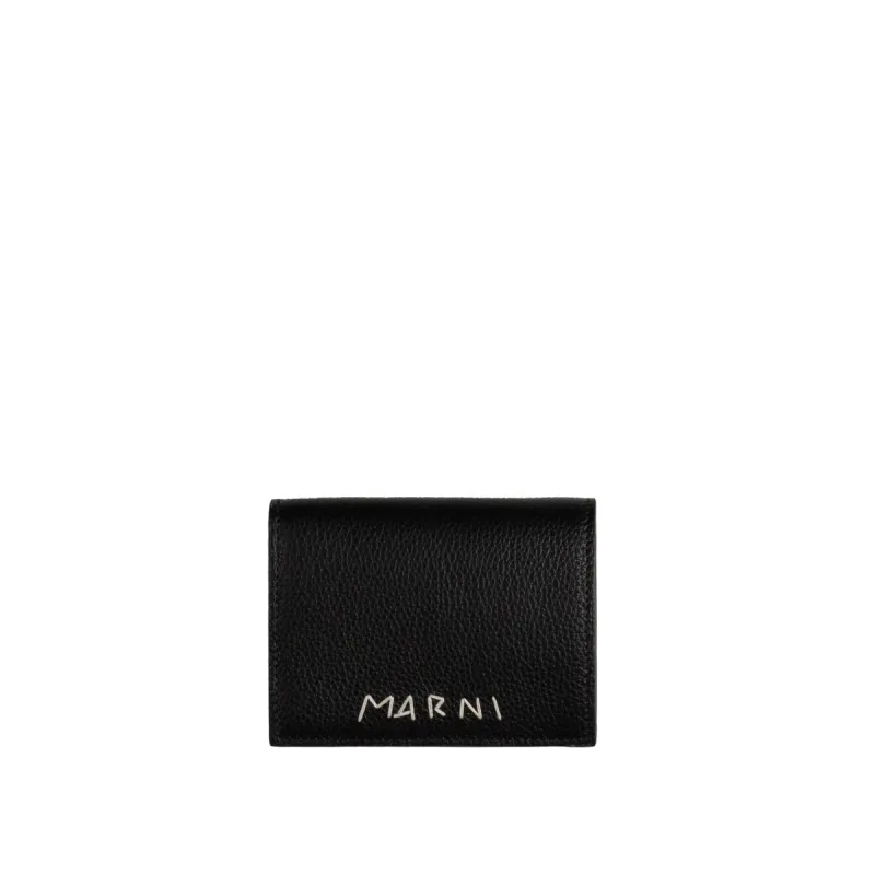 Marni Leather Bifold Wallet sold by Asphalt Gold