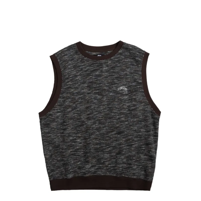 Stussy Marled Knit Vest sold by Asphalt Gold