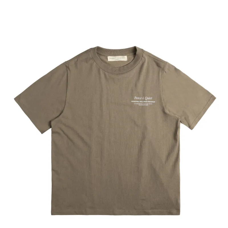 Museum of Peace & Quiet Wellness Program T-Shirt sold by Asphalt Gold