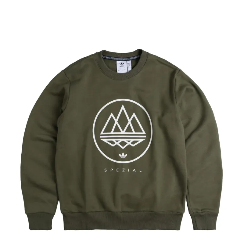 Adidas SPZL Modtrefoil Crewneck sold by Asphalt Gold