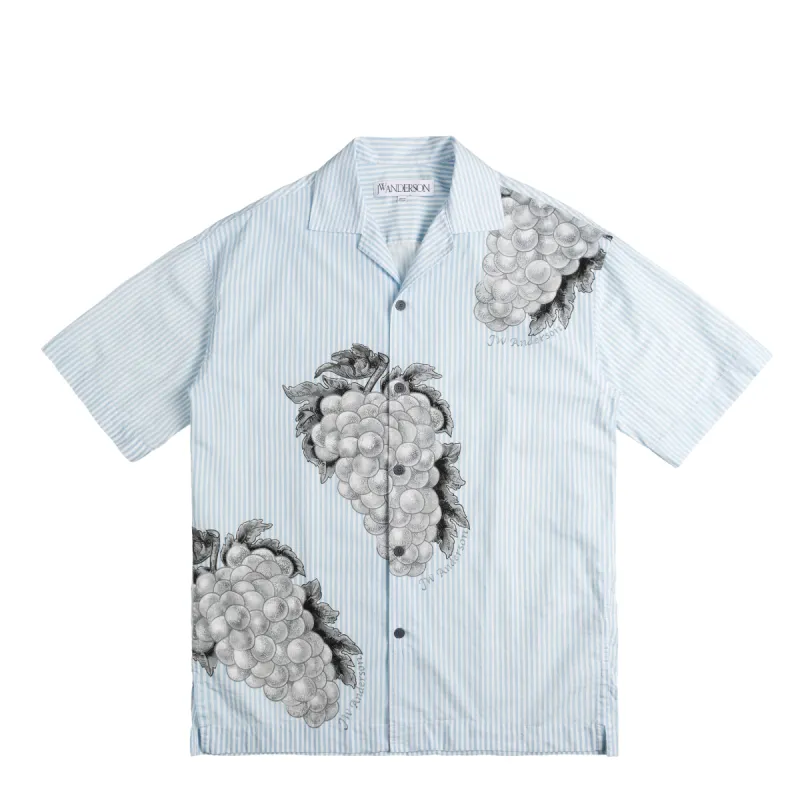 JW Anderson Grape Short Sleeve Shirt sold by Asphalt Gold