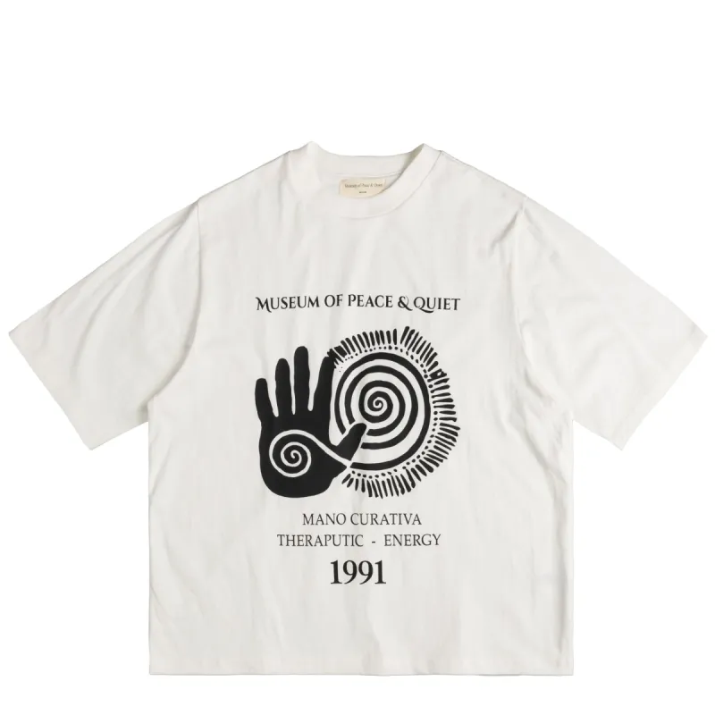 Museum of Peace & Quiet Mano Curativa T-Shirt sold by Asphalt Gold