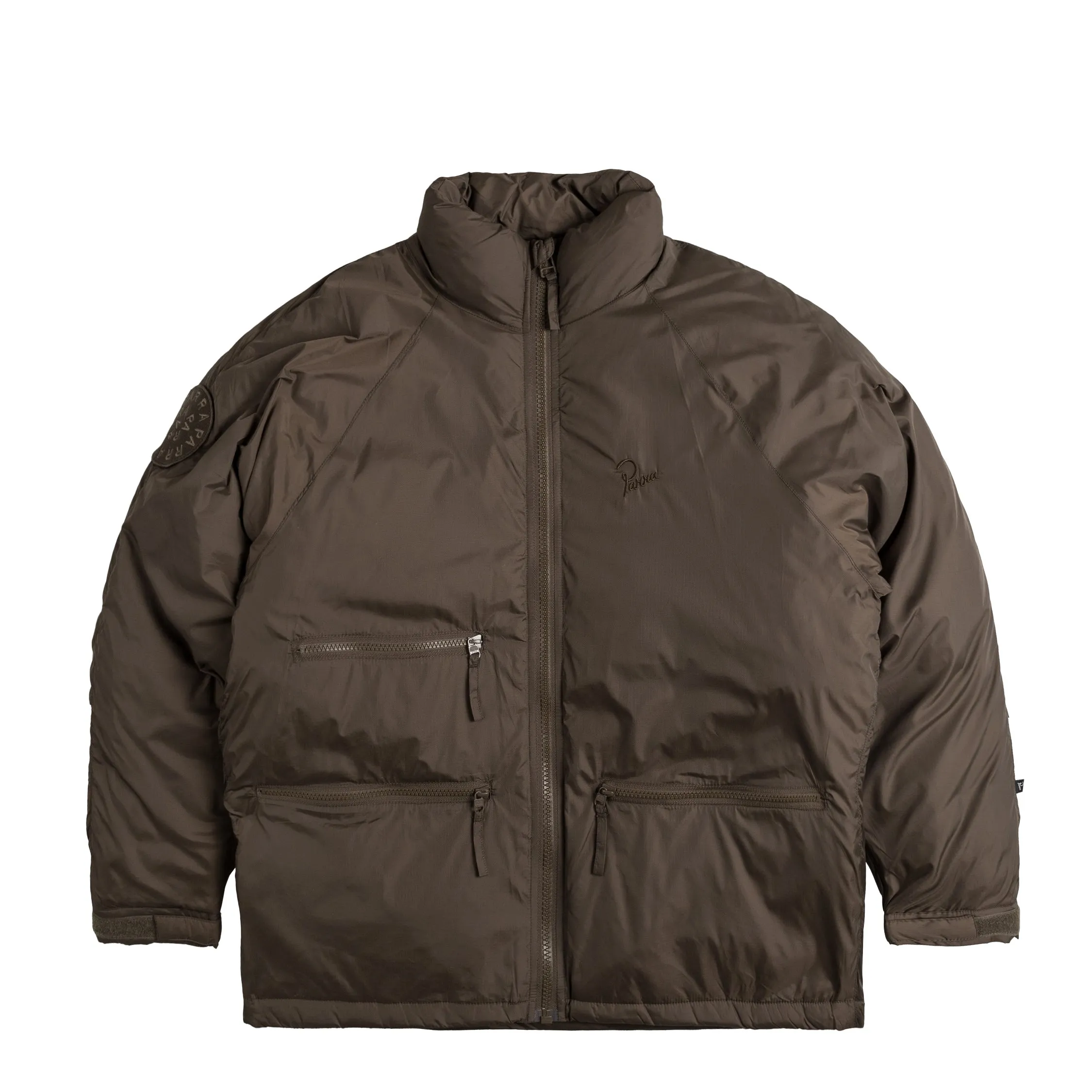 By Parra Men's Crayons All Over Puffer Jacket in Black By Parra
