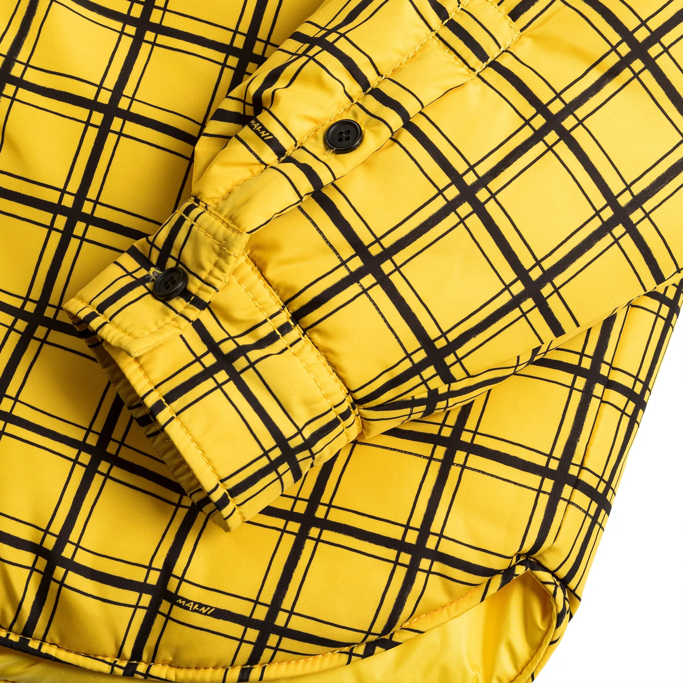Marni Big Check Nylon Jacket sold by Asphalt Gold product image thumbnail 4