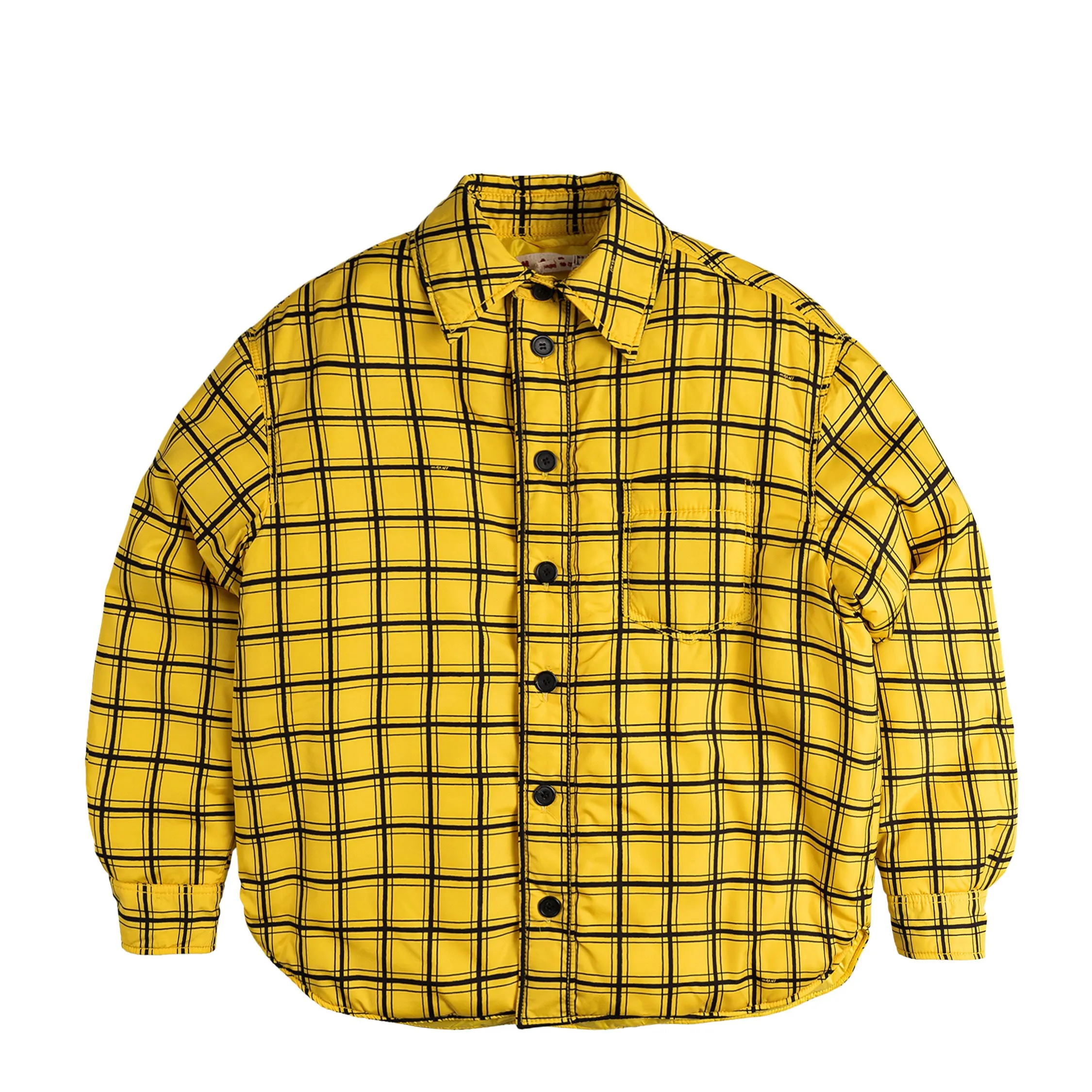 Marni Big Check Nylon Jacket sold by Asphalt Gold