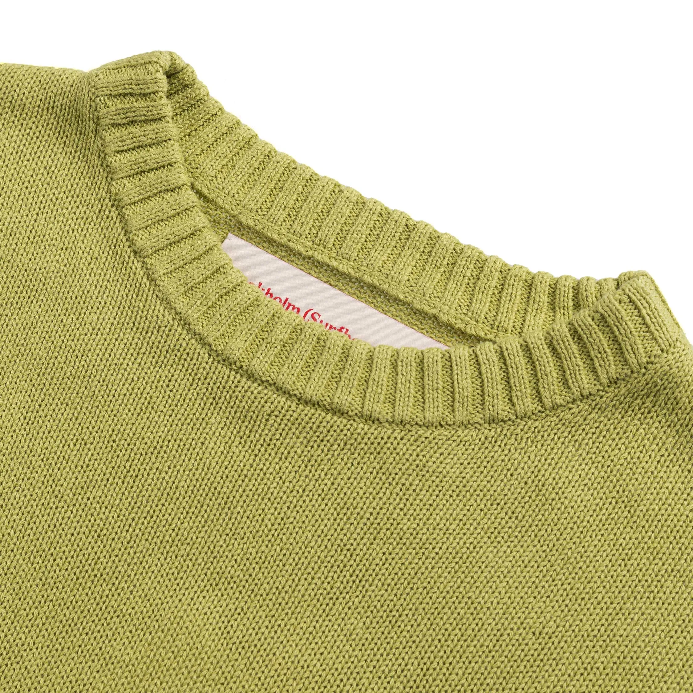 Stockholm Surfboard Club Logo Knit Crewneck sold by Asphalt Gold product image thumbnail 4