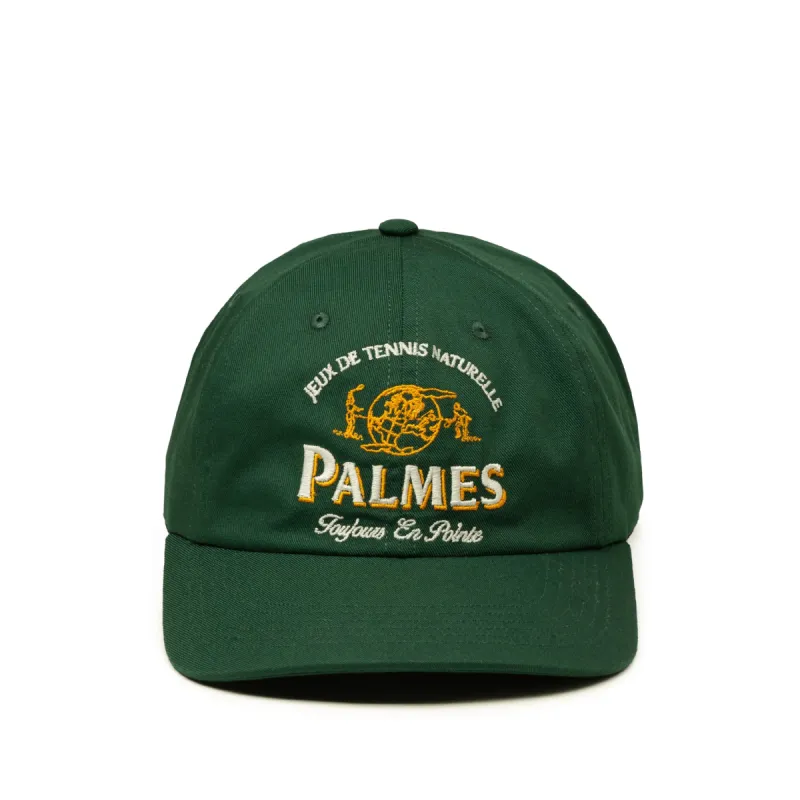 Palmes Jeux 6-Panel Cap sold by Asphalt Gold