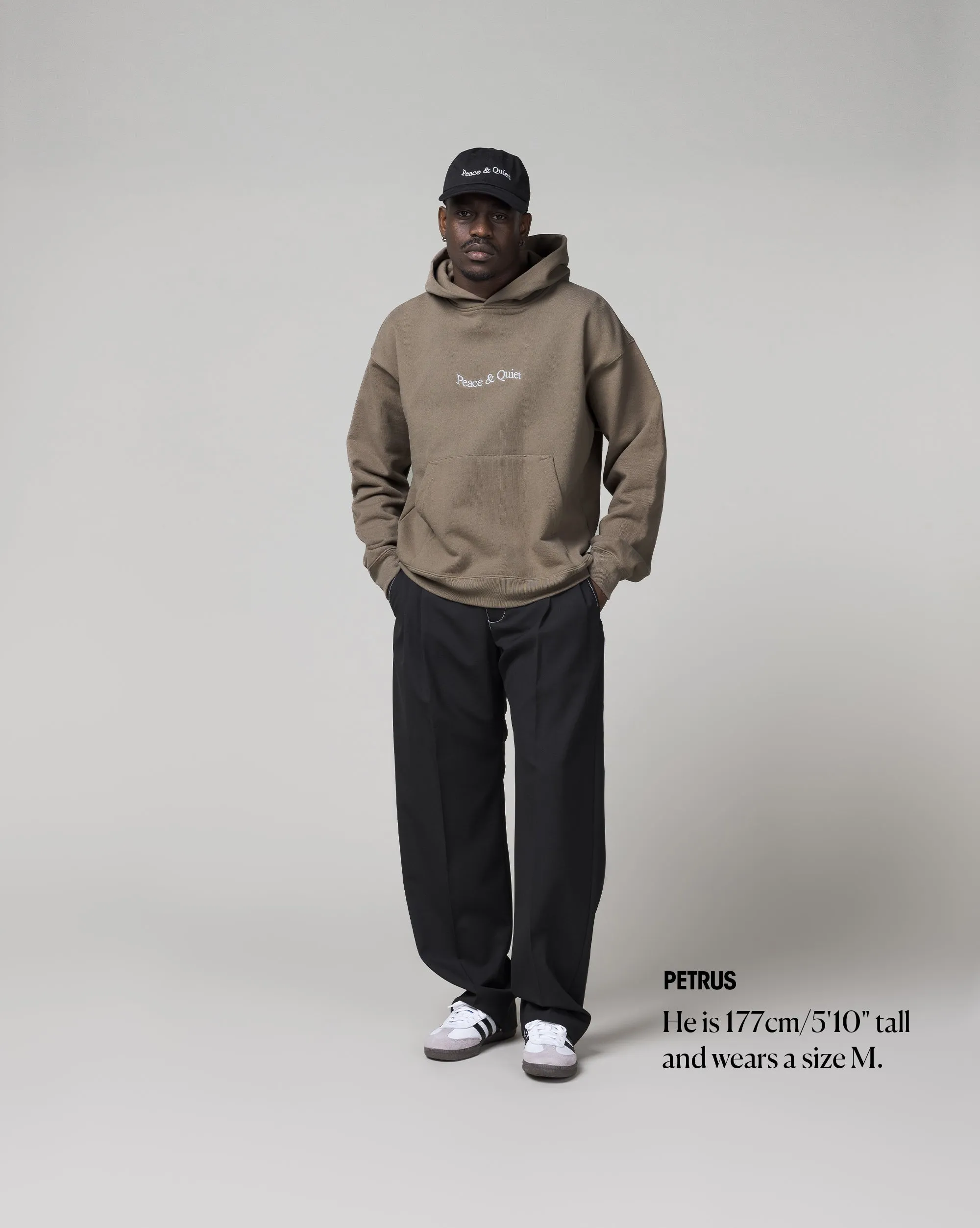 Museum of Peace & Quiet Wordmark Hoodie sold by Asphalt Gold product image thumbnail 2