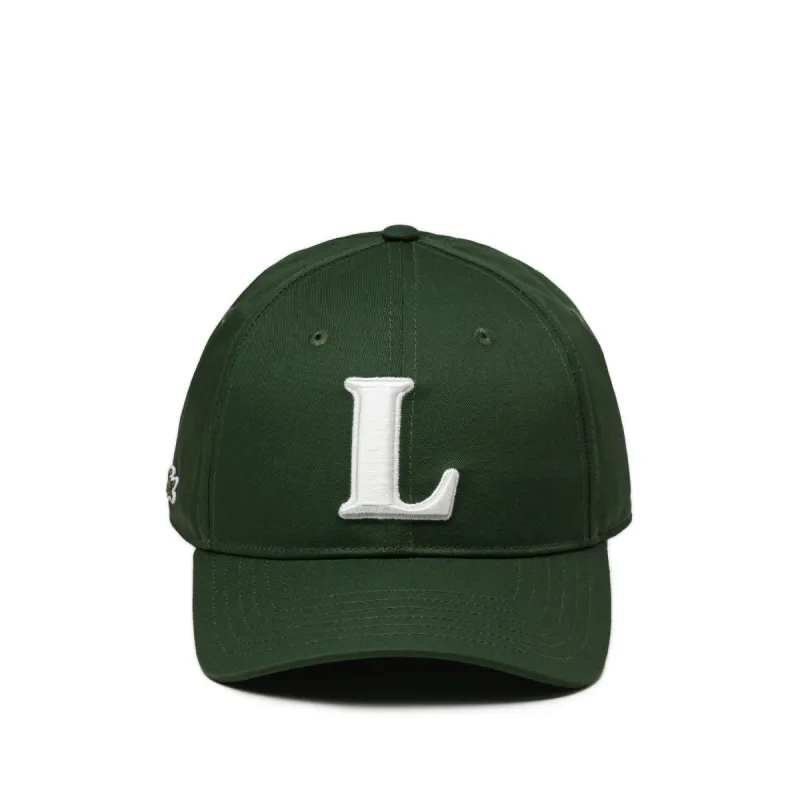 Lacoste 3D Embroidered Cotton Twill Baseball Cap sold by Asphalt Gold