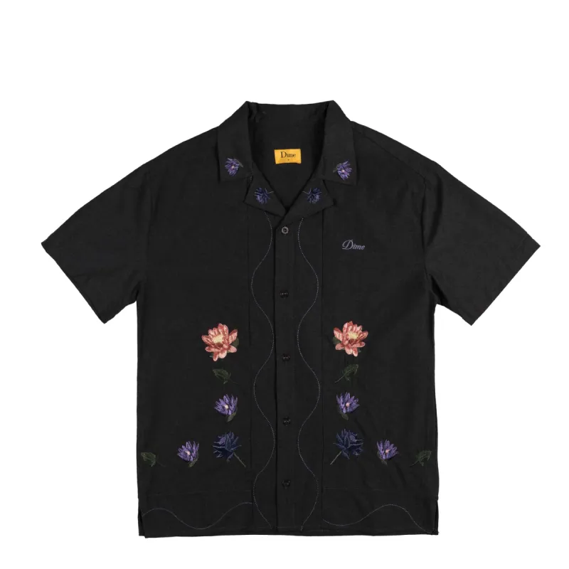 Dime Lotus Button Up Shirt sold by Asphalt Gold