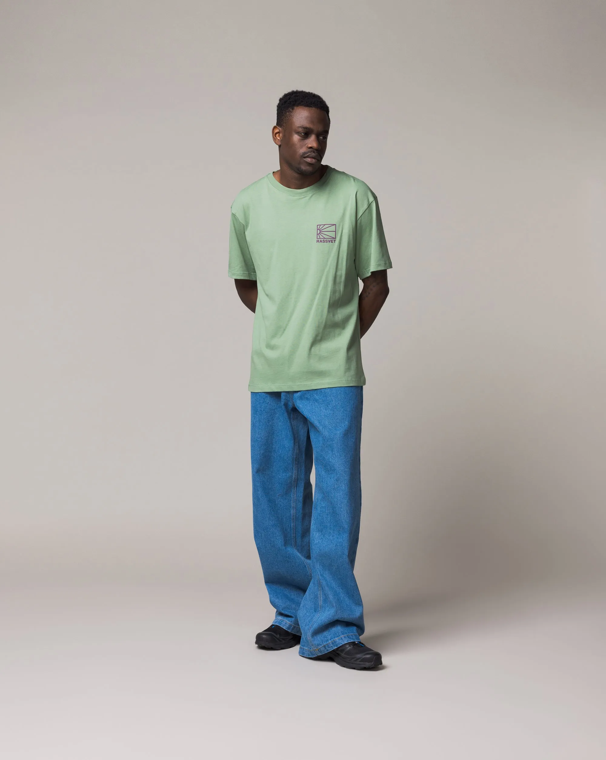 Rassvet Mini Logo T-Shirt sold by Asphalt Gold product image thumbnail 2