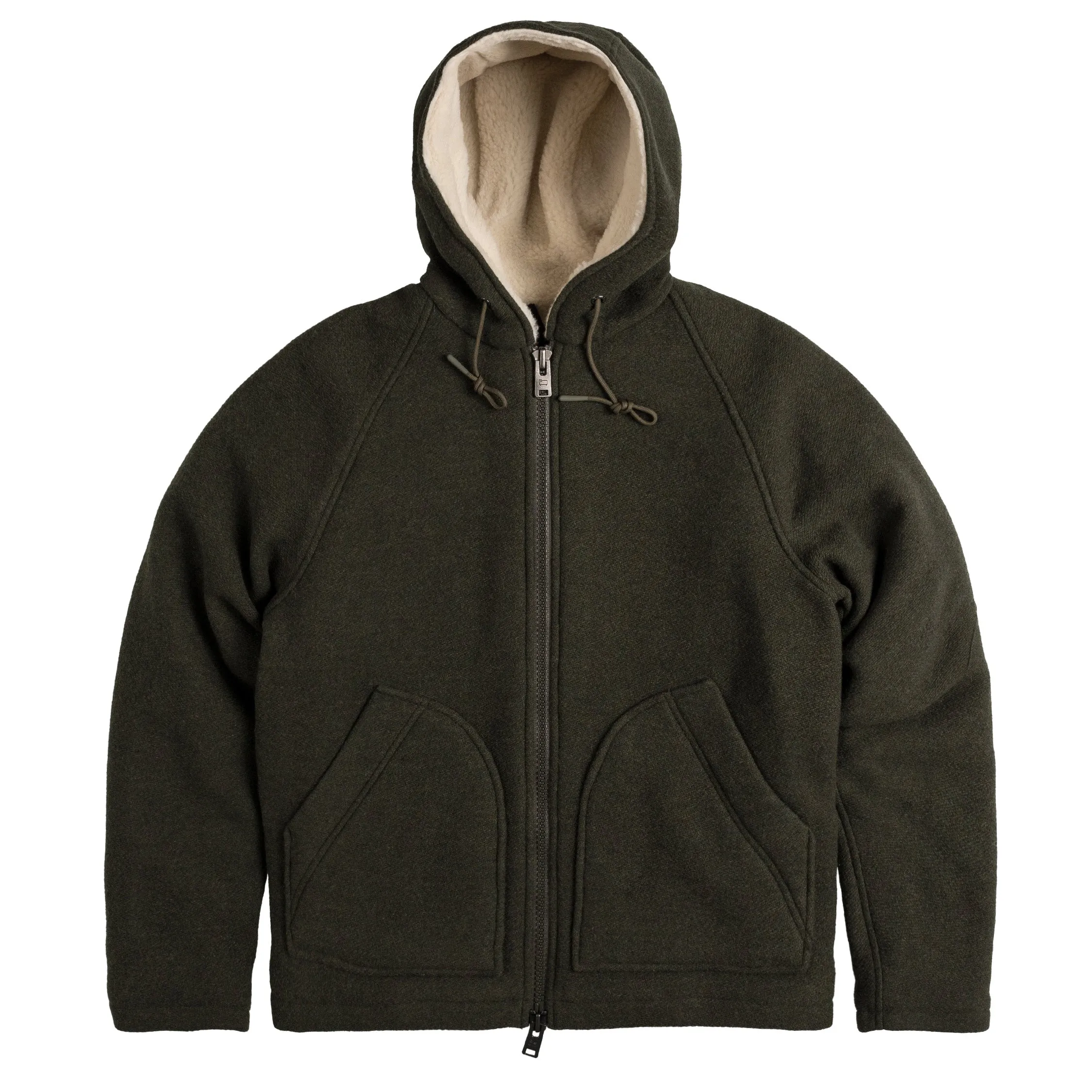 Woolrich Hooded Wool Jacket sold by Asphalt Gold