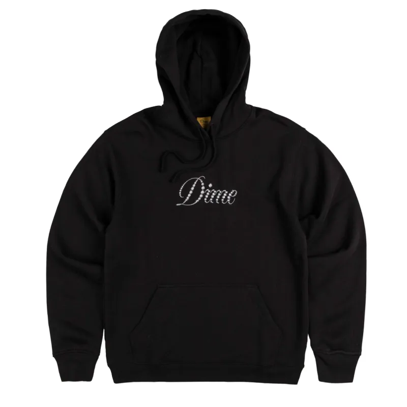 Dime Icy Cursive Hoodie sold by Asphalt Gold