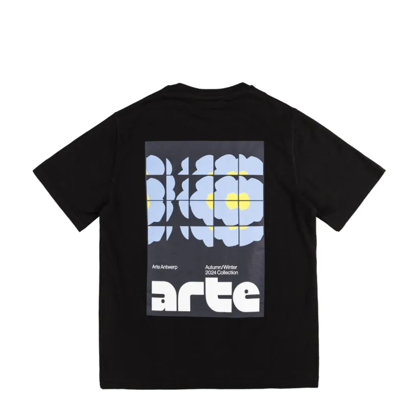 Arte Antwerp Flower Poster T-Shirt sold by Asphalt Gold