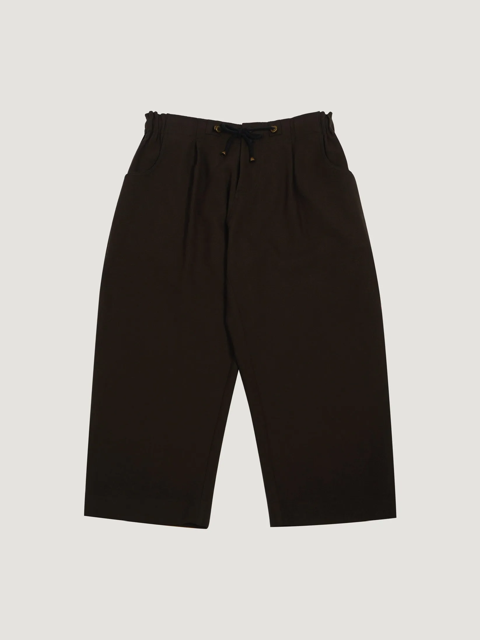 Farmer Pants – Boiled Wool – Dark Brown sold by Gathering product image thumbnail 4