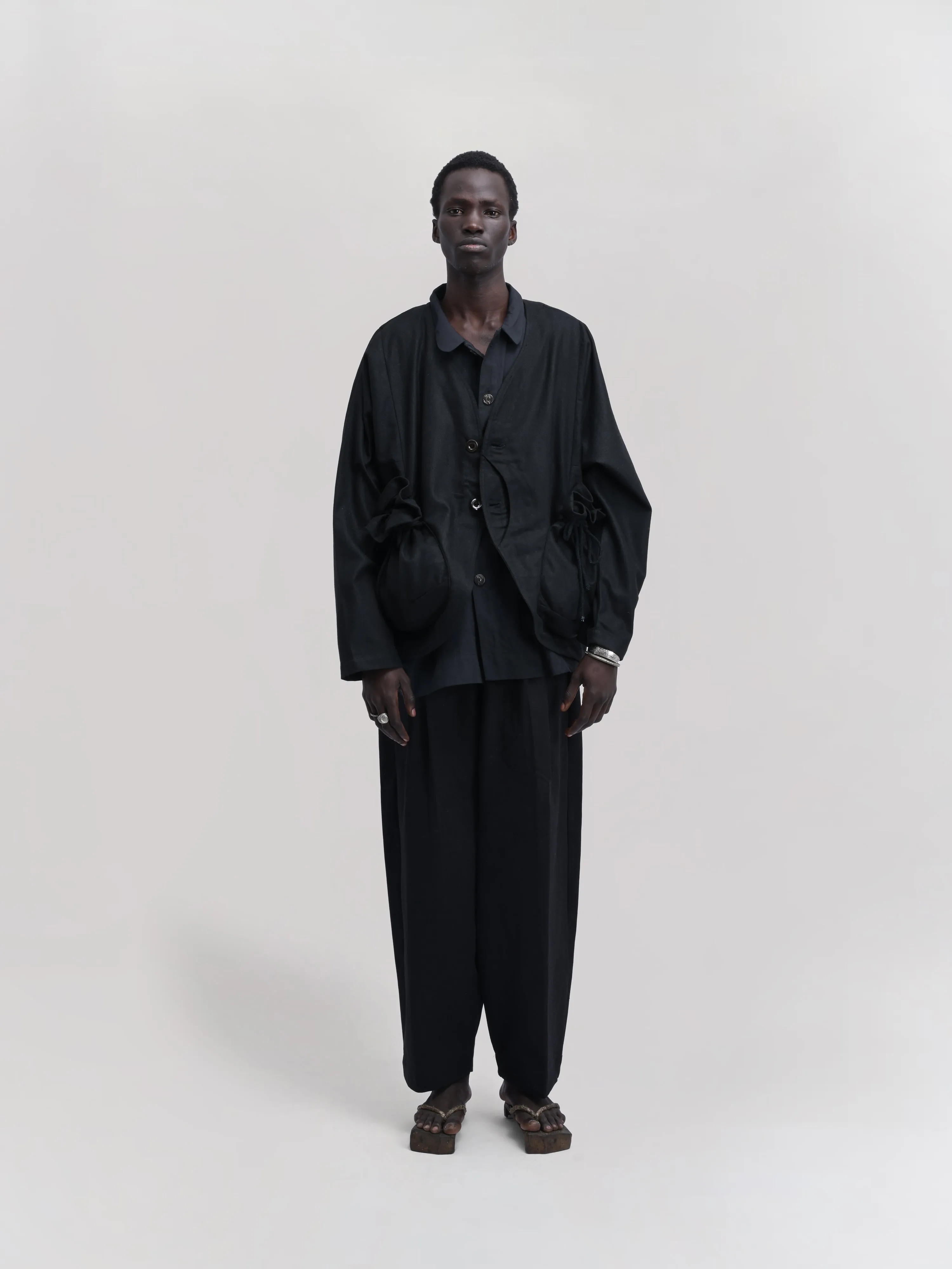 Beekeeper Jacket – Organic Cotton – Jet Black sold by Gathering product image thumbnail 2