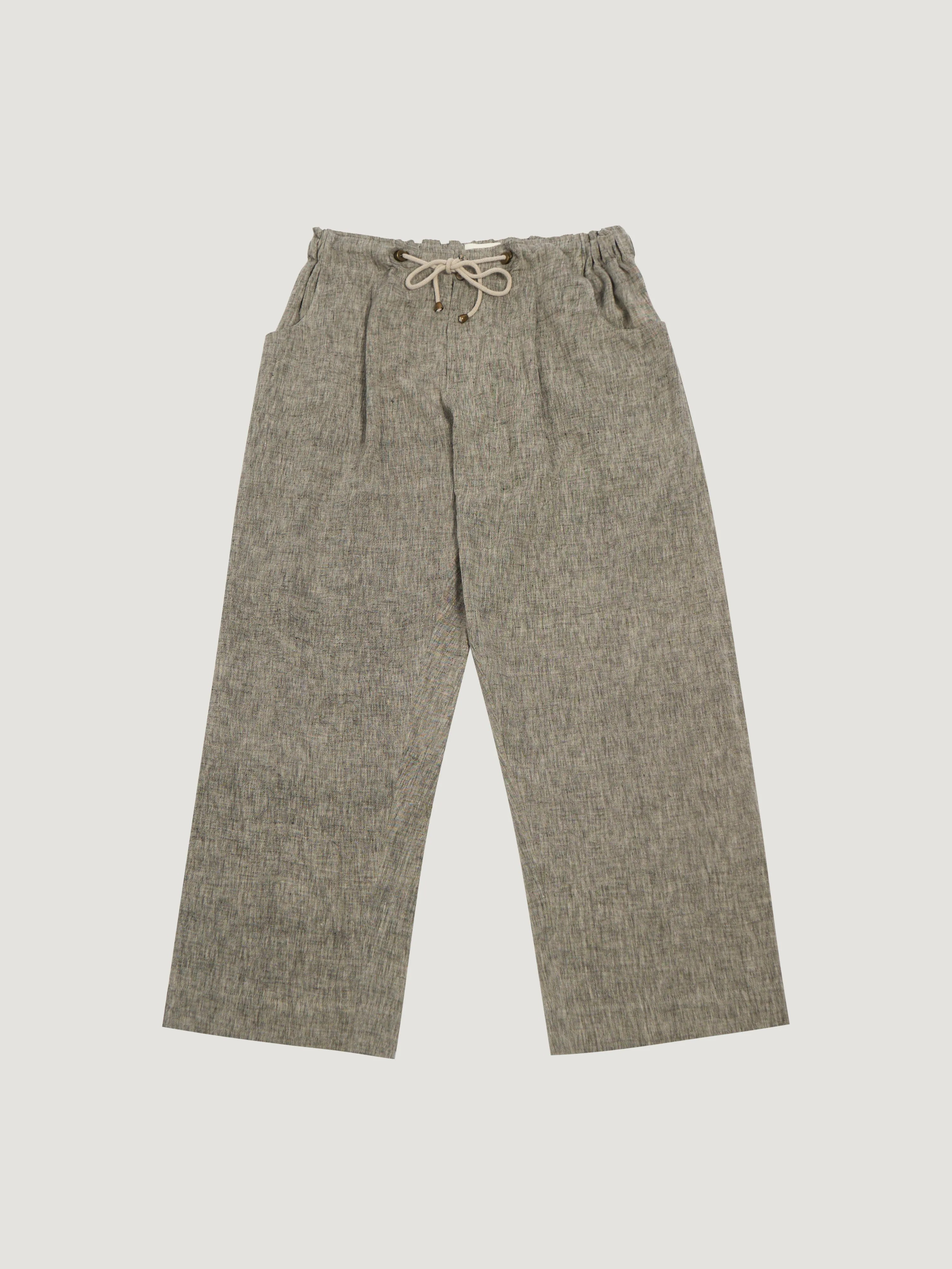 Farmer Pant – Handwoven Kala Cotton – Linen Gray sold by Gathering product image thumbnail 3