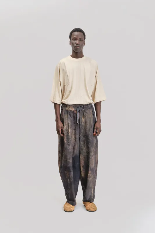 Sailor Pant – Cotton Poplin – Dark Monet sold by Gathering