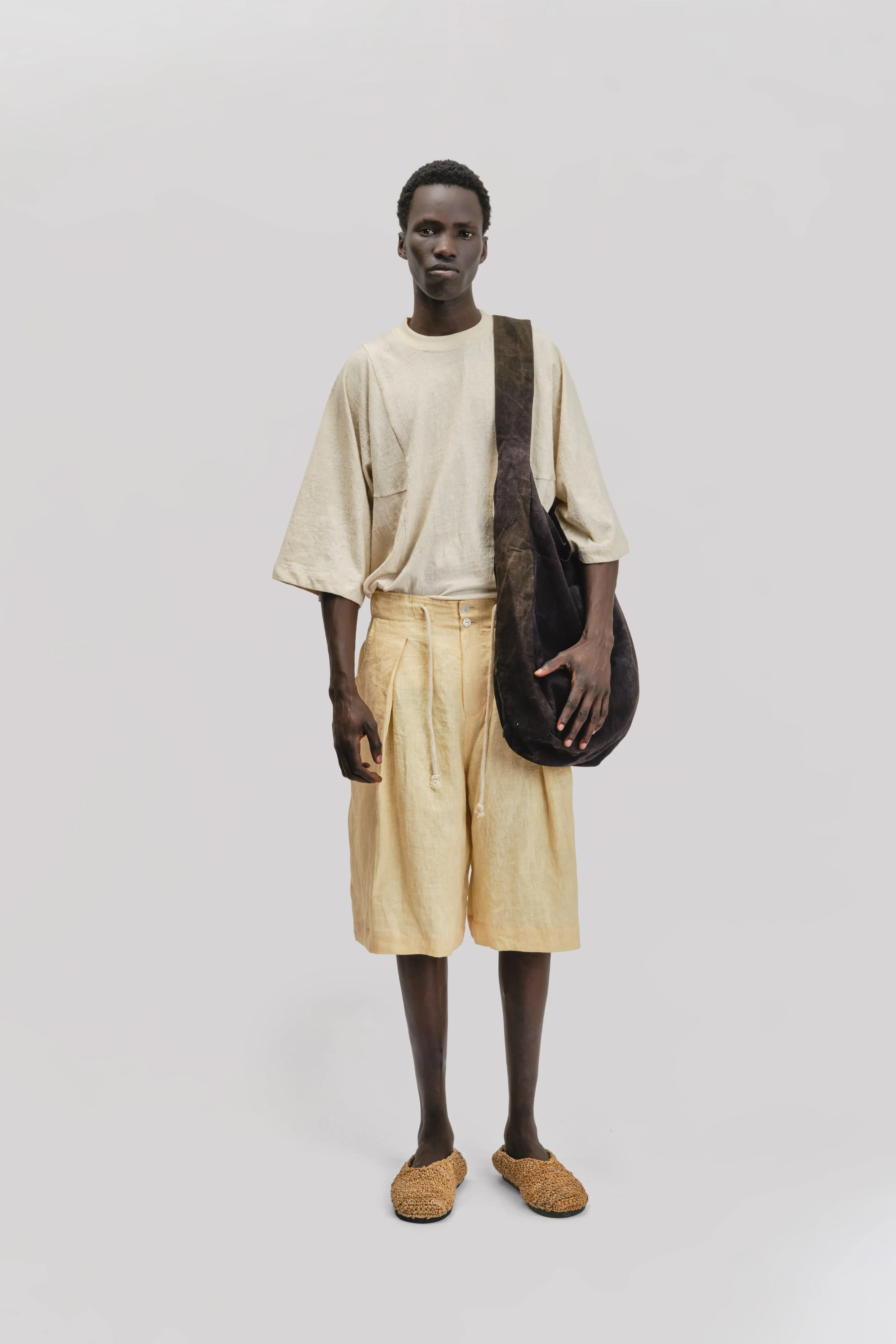 Single Bag – Naturally Dyed Cotton Canvas – Dark Monet sold by Gathering product image thumbnail 2