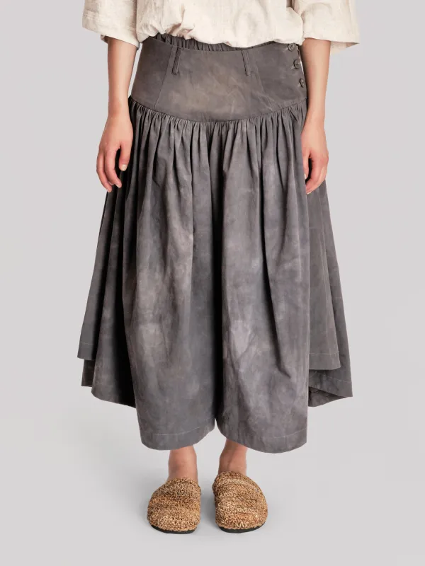 Bedouin Pant - Paper Cotton - Grey made by Gathering